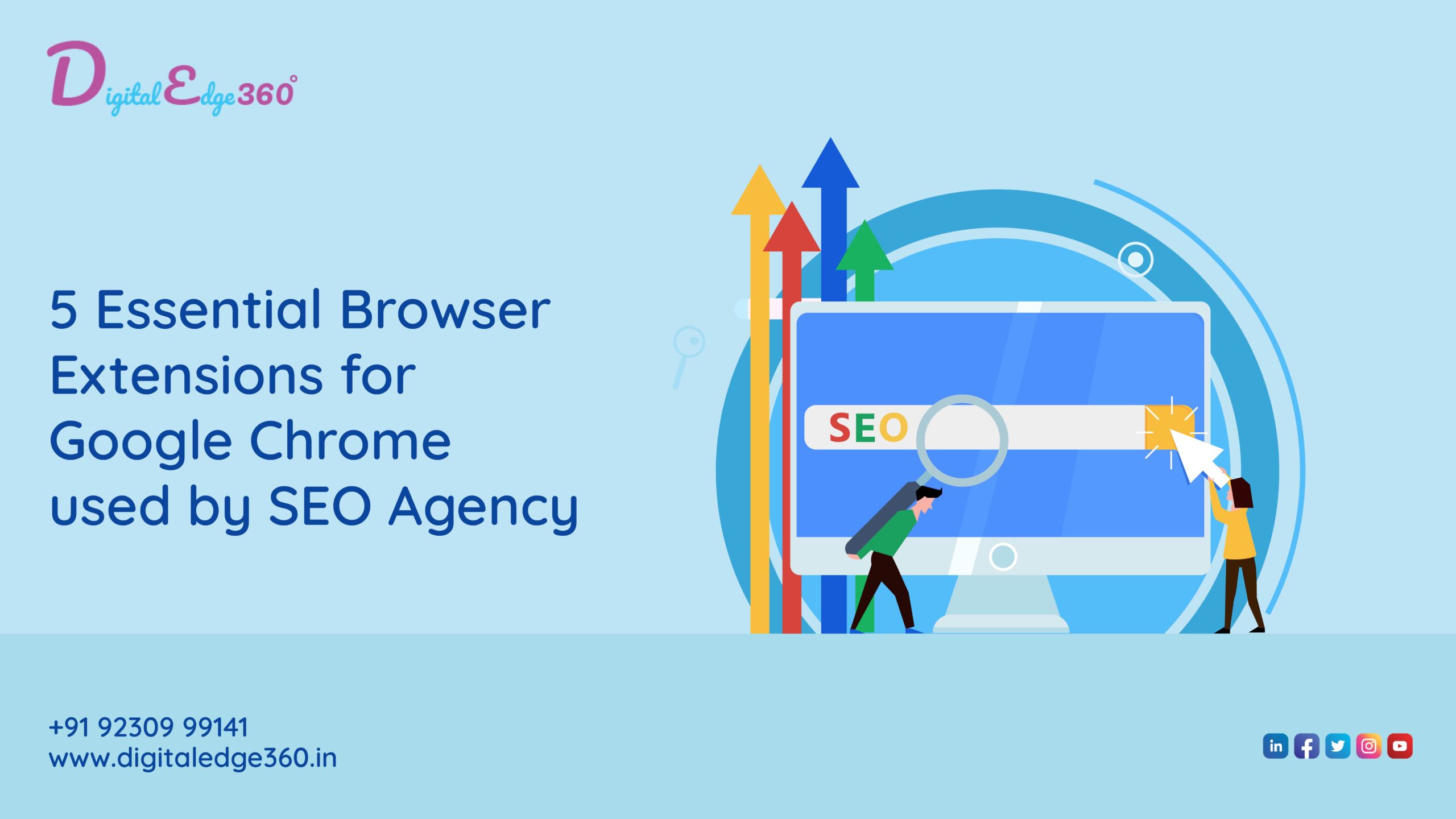5 Essential Browser Extensions for Google Chrome used by SEO Agency